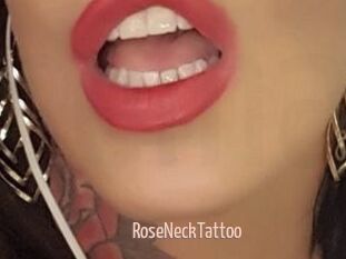 RoseNeckTattoo