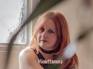 Viiolettamora